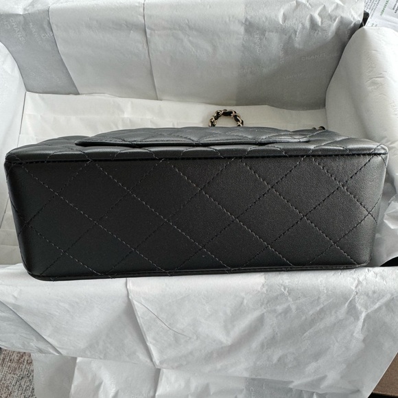 Chanel Black Mini Flap Bag with Top Handle - Picture 4 of 8
